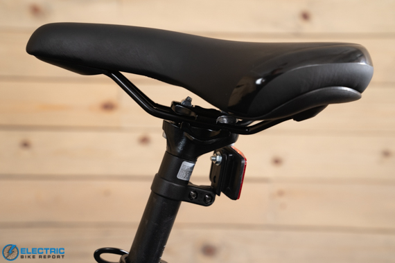 Aventon Level 2 saddle and seat post