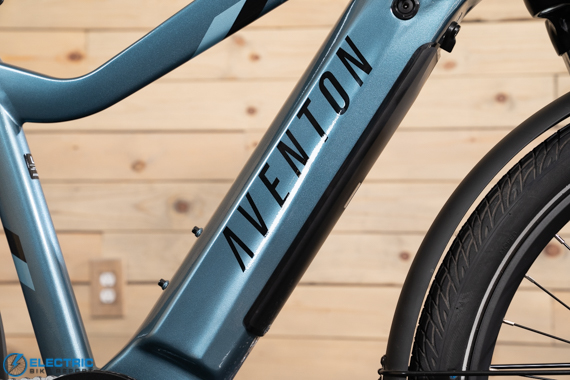 Aventon Level 2 integrated battery and bosses