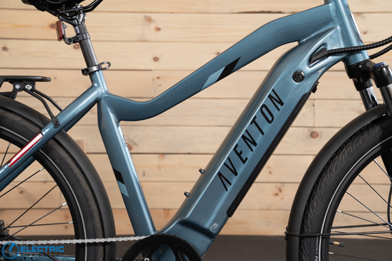 Aventon Level 2 blue frame