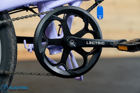 Lectric XP Lite Lavander chainring