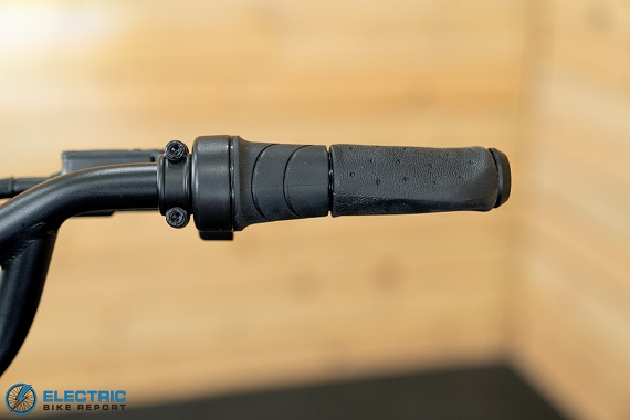 Lectric XP Lite Lavander handlebar right