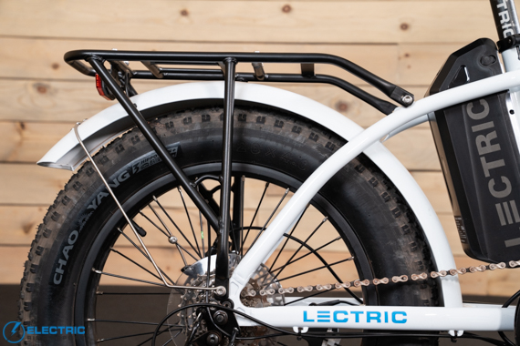 Lectric XPremium rear rack, tire, fender