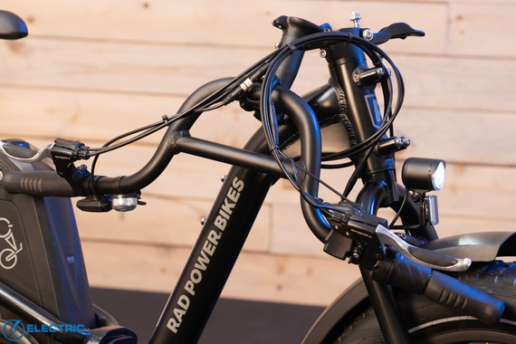 Rad Power Bikes RadExpand 5 E-Bike Review - folding handlebar post