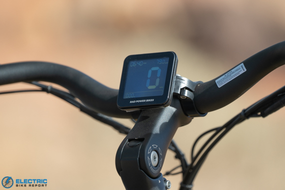 RadCity 5 PLus center display for speed