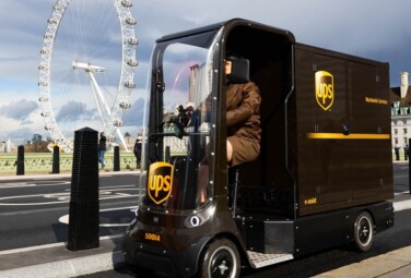 UPS Tests 'eQuad' E-Bikes for Deliveries in the U.K.